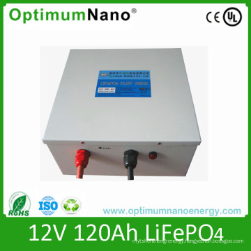 12V 120ah LiFePO4 Battery for Solar Storage